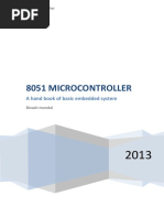 8051 Microcontroller: A Hand Book of Basic Embedded System