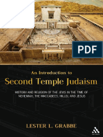 Introduction to Second Temple Judaism History and Religion of the Jews in the Time of Nehemiah, the Maccabees, Hillel, and Jesus by Lester L. Grabbe (z-lib.org).pdf
