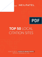 Top 50 Local Citation Sites: Howtogeta Flood of Online Traffic Without Spending $1 / Day