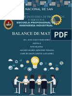 Balance de Materia