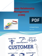 Customer Relationship Management (CRM) : DR Németh Patrícia