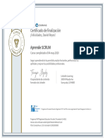 CertificadoDeFinalizacion - Aprende SCRUM PDF