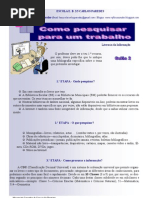 Guião 2 - Como pesquisar para um trabalho