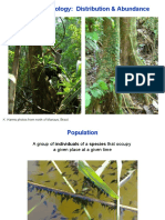 Population Ecology: Distribution & Abundance: K. Harms Photos From North of Manaus, Brazil