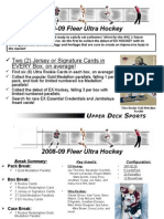 2008-09 Fleer Ultra Hockey Powerpoint (Hobby)