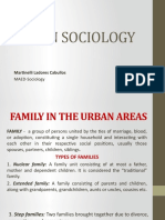 Report in Urban Socio