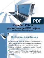 Obračun PDV-a I Popunjavanje PDV Prijave