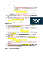 Increase in Serum Creatinine: Acute Kidney Injury (AKI)