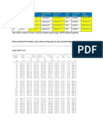 Ullage Report Example