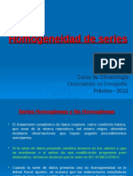 Homogeneidad de Las Series PDF