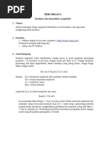 Modul Praktikum Percobaan 1