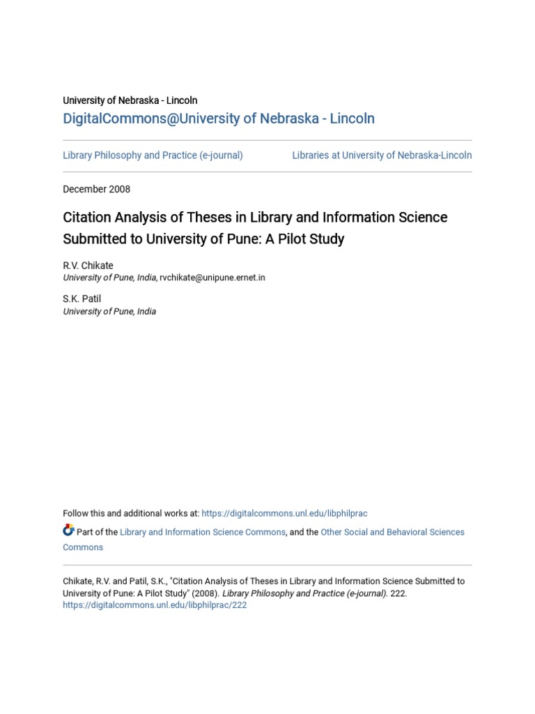 Digitalcommons University Of Nebraska Lincoln Digitalcommons 