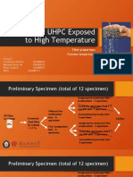 PP Fiber UHPC Exposed To High Temperature: Fiber Proportions Furnace Tempertaure