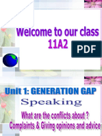 English 11 Unit 1 Speaking Part 3
