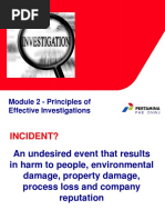Modul 2 -  Principles of Effective Investigation