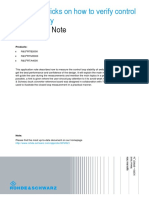 Application Note: Tips and Tricks On How To Verify Control Loop Stability