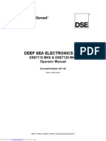 Deep Sea Electronics PLC: DSE7110 MKII & DSE7120 MKII Operator Manual