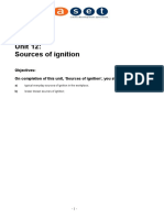 Unit 12 Sources of Ignition