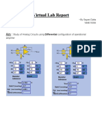 EC OpAmp Differential Lab Report PDF