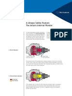 A Unique Safety Feature: The Actaris Internal Monitor: Inlet Pressure Outlet Pressure