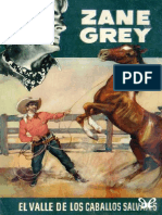 Grey Zane El Valle de Los Caballos Salvajes