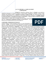 Contract Cu Privire La Cardul de Debit PDF