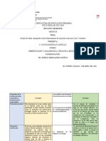 Diseño de La Tabla Camparativa de Las Dimensiones de La Practica Docente y Las 7 Variables