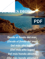 Tu Eres Dios - Desde El Fondo Del Mar