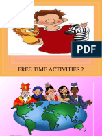 TOP 20 FREE TIME ACTIVITIES