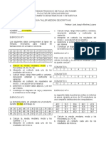 Medidas Descriptivas Guia Taller Ufps