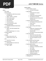 BIG-INNO EMCP MX100 Series Datasheet PDF