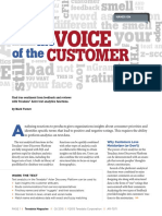 Mine The Voice of The Customer