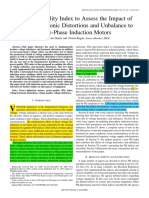 8 - 2010 A Power-Quality Index to Assess the Impact of  Voltage Harmonic Distortions and Unbalance to Three-Phase Induction Motors
