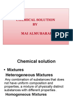 Chemical Solution BY Mai Almubarak