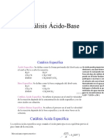 Catálisis Ácido-Base