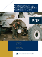 Curso de Apyo Logistico Operativo A Las Misiones de Mantenimiento de La Paz-Curso Intermedio de Logistica PDF