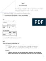 Level 6 Quiz 3 Review Guide 4.28.20