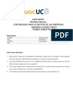 Prueba Parcial 1 Cont para La Gestion....