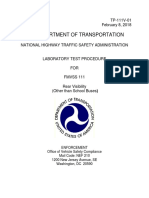 FMVSS 111 Rear Visibility Test Procedure