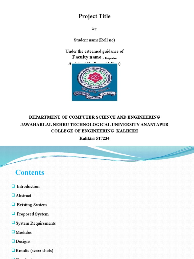 Computer Science Project Overview | PDF | Technology & Engineering