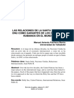 Relaciones de La Santa Sede y La ONU