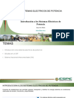 Introducción A Los Sistemas Eléctricos de Potencia