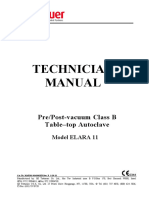 Tuttnauer Elara11 Tech Manual
