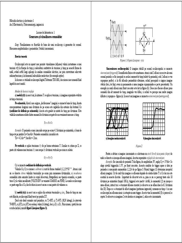 Lab1 TDS1000 | PDF