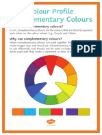 Complementary Colours: Colour Profile