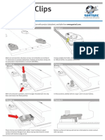 8 Series Clips: Fitting Instructions