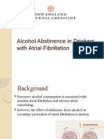 Alcohol Abstinence in Drinkers With Atrial Fibrillation