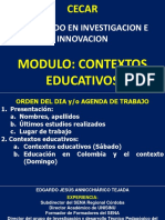 CONTEXTOS EDUCATIVOS Colombia