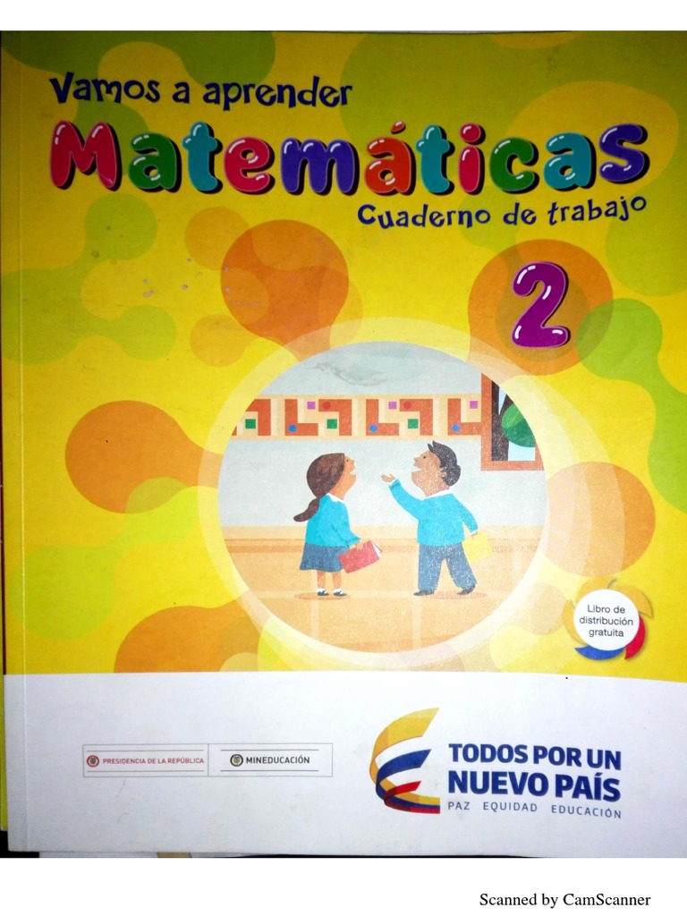 Vamos A Aprender Matemáticas 2 CUADERNO de TRABAJO | PDF