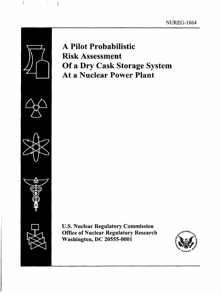 A Pilot Probabilistic Risk Assessment of A Dry Cask Storage System at A ...